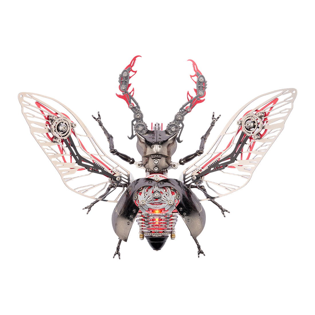 Cyberpunk Stag Beetle Model 3D DIY Metal Model Kit High End Gifts 317PCS - stirlingkit