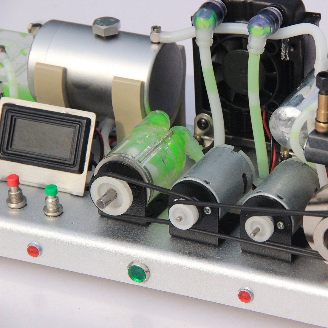 Desktop Power Station with Single Cylinder Water-Cooled Nitro Engine Generator & Digital Gauge
