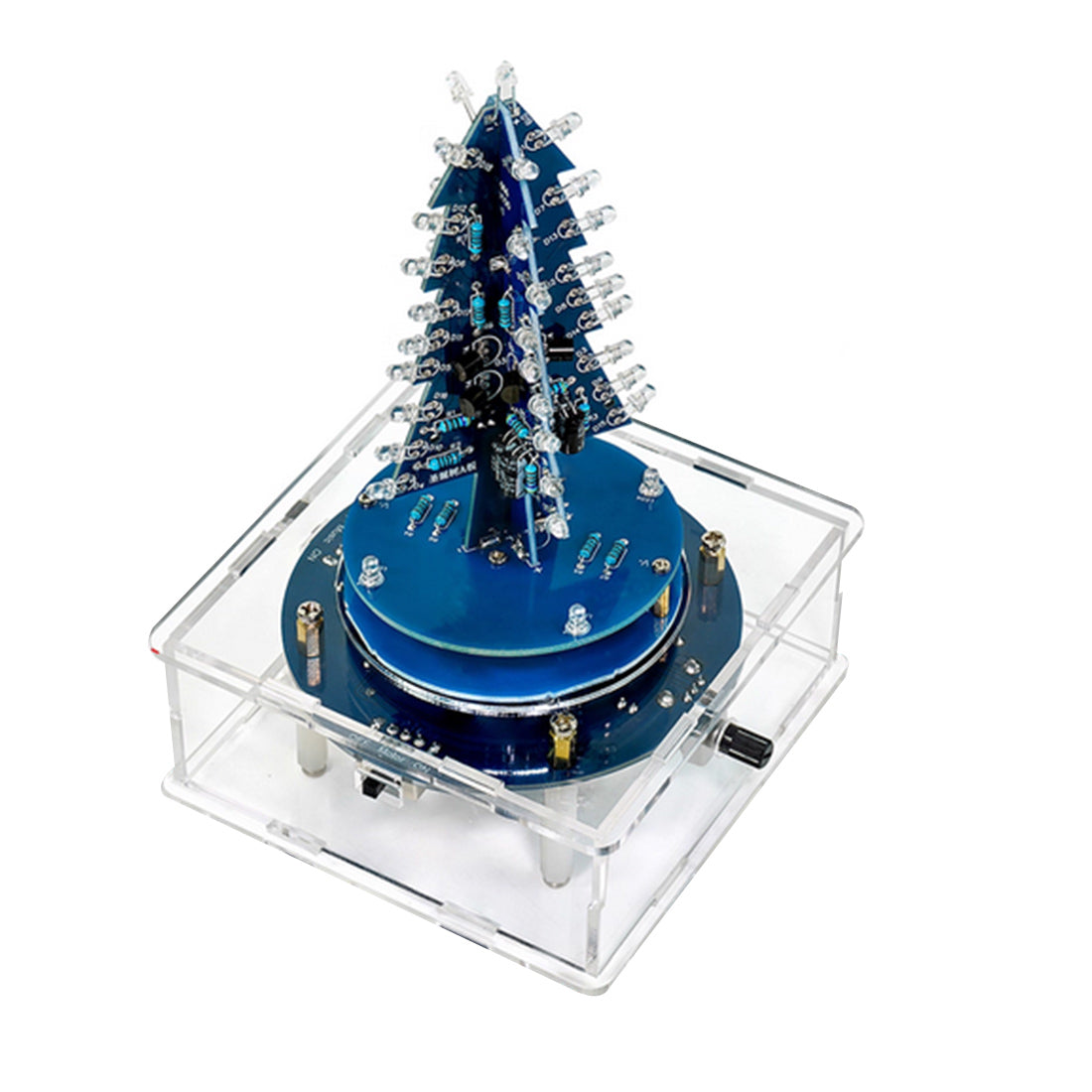 DIY Electronic Christmas Tree Kit Music Box - stirlingkit