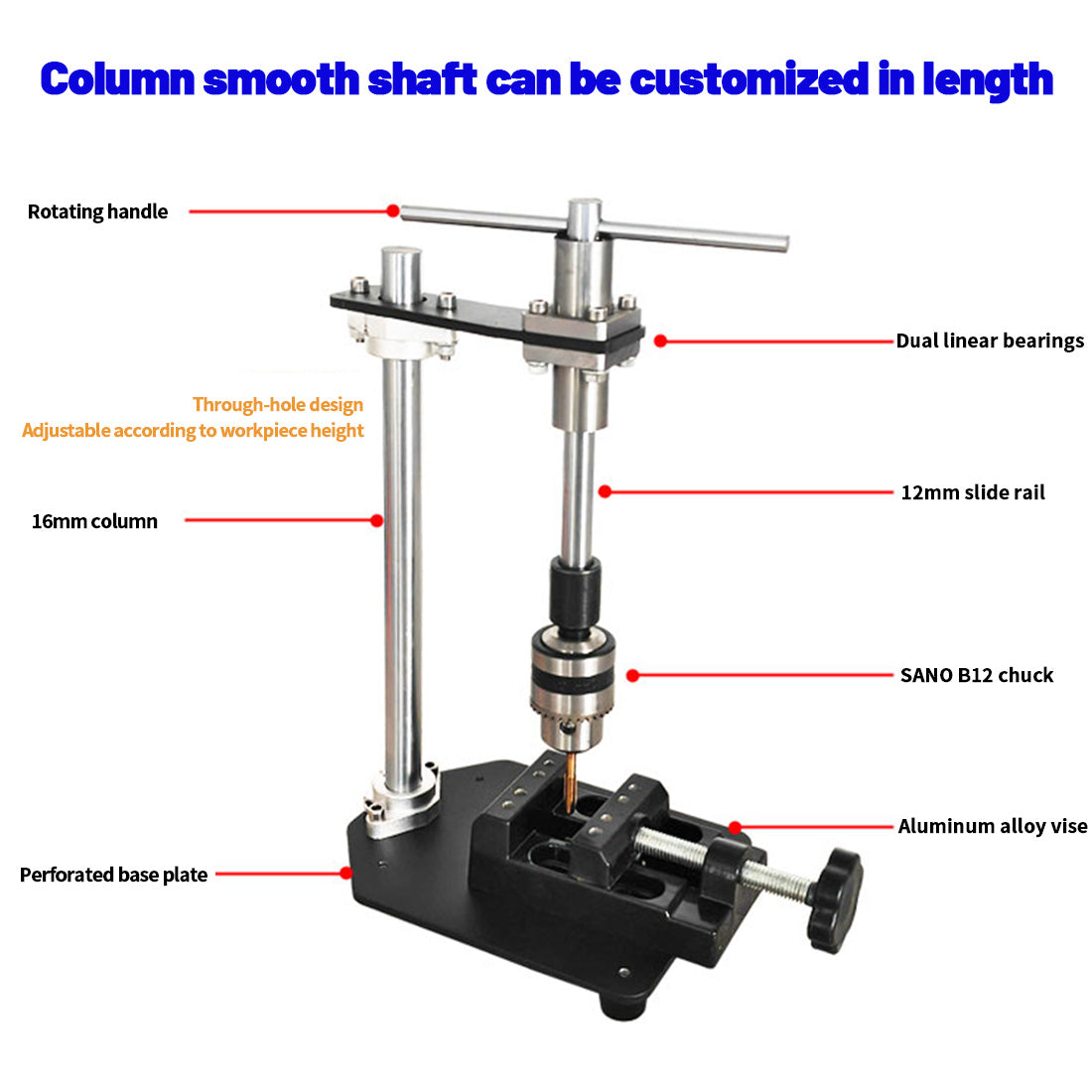 DIY Manual Thread Tapping Machine Model - Stirlingkit