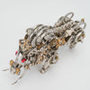 DIY Metal Wild Boar Raging Tusk Model Kit High End Gifts 1100PCS