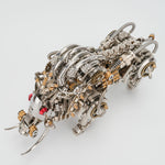 DIY Metal Wild Boar Raging Tusk Model Kit High End Gifts 1100PCS