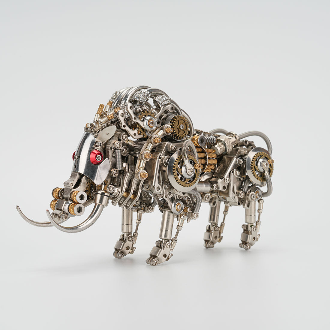DIY Metal Wild Boar Raging Tusk Model Kit High End Gifts 1100PCS - stirlingkit