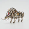 DIY Metal Wild Boar Raging Tusk Model Kit High End Gifts 1100PCS