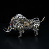 DIY Metal Wild Boar Raging Tusk Model Kit High End Gifts 1100PCS