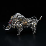 DIY Metal Wild Boar Raging Tusk Model Kit High End Gifts 1100PCS