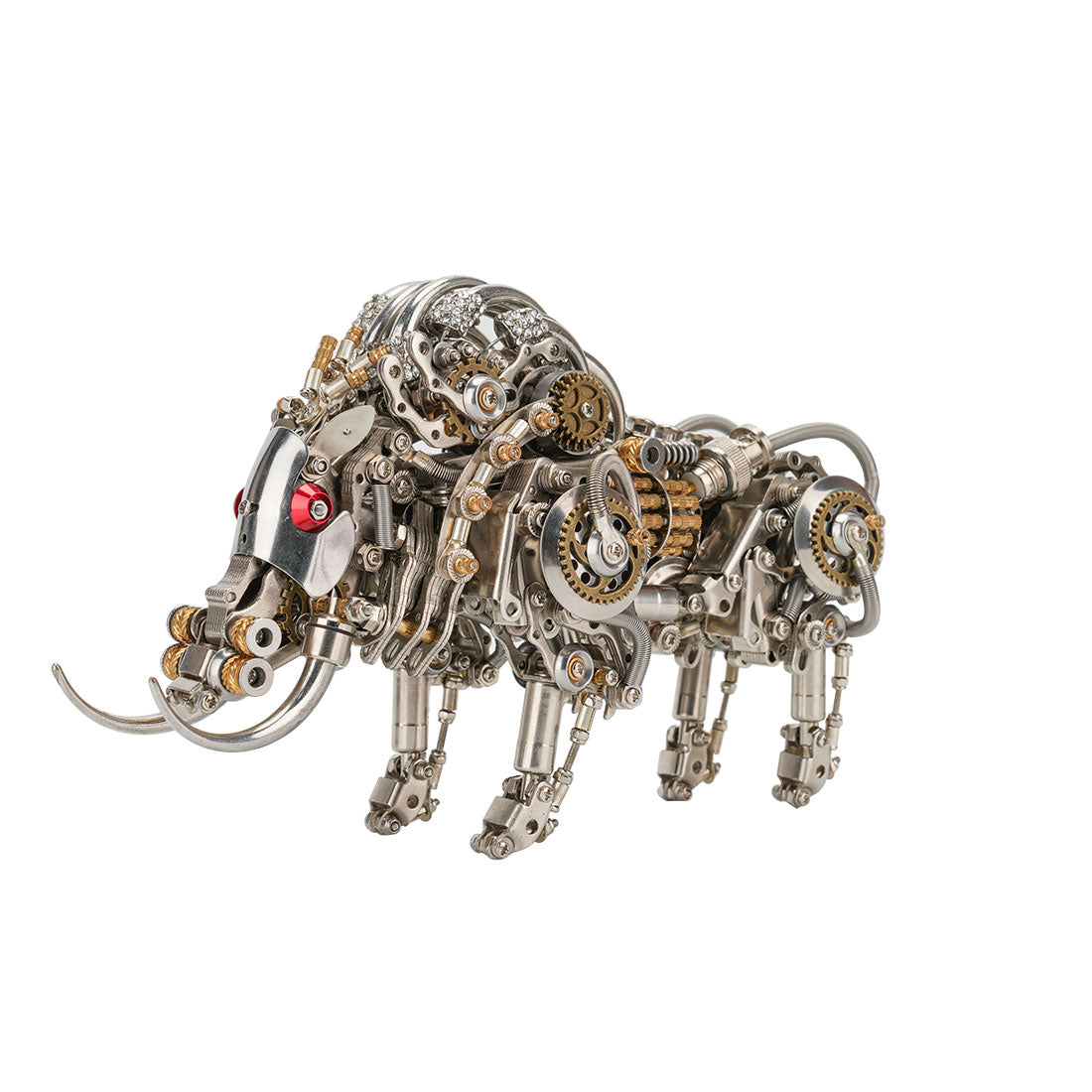 DIY Metal Wild Boar Raging Tusk Model Kit High End Gifts 1100PCS