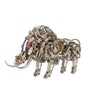 DIY Metal Wild Boar Raging Tusk Model Kit High End Gifts 1100PCS