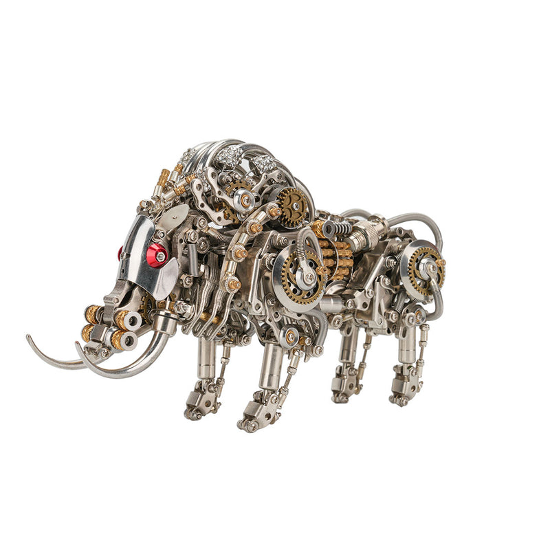 DIY Metal Wild Boar Raging Tusk Model Kit High End Gifts 1100PCS