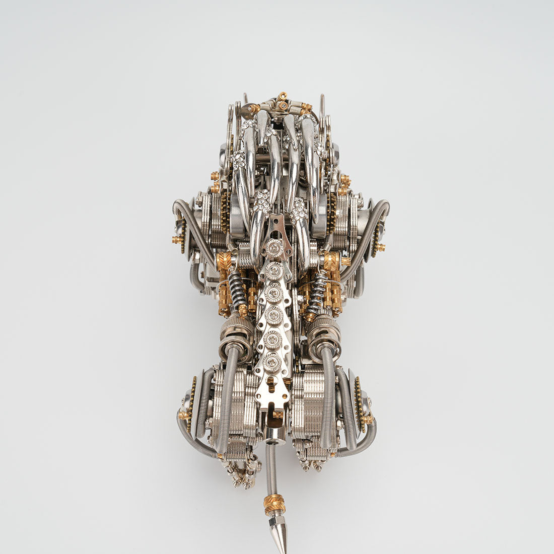 DIY Metal Wild Boar Raging Tusk Model Kit High End Gifts 1100PCS