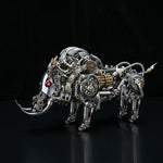 DIY Metal Wild Boar Raging Tusk Model Kit High End Gifts 1100PCS