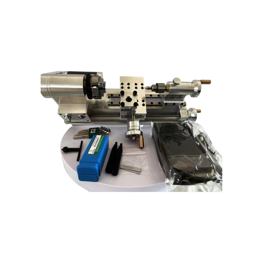 DIY Multi-Functional Mini Alloy Desktop Lathe for Model Engine Hobbyists - stirlingkit
