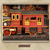 DIY Victorian Railway Station Book Nook Model Kit 3D Wooden Puzzle