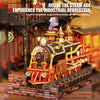 DIY Victorian Railway Station Book Nook Model Kit 3D Wooden Puzzle