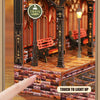 DIY Victorian Railway Station Book Nook Model Kit 3D Wooden Puzzle