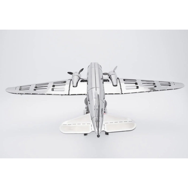 Douglas DC-3 3D Metal Model Kit – DIY Aviation Airplane for Collectors & Desktop Display (146PCS)