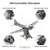 Douglas DC-3 3D Metal Model Kit – DIY Aviation Airplane for Collectors & Desktop Display (146PCS)