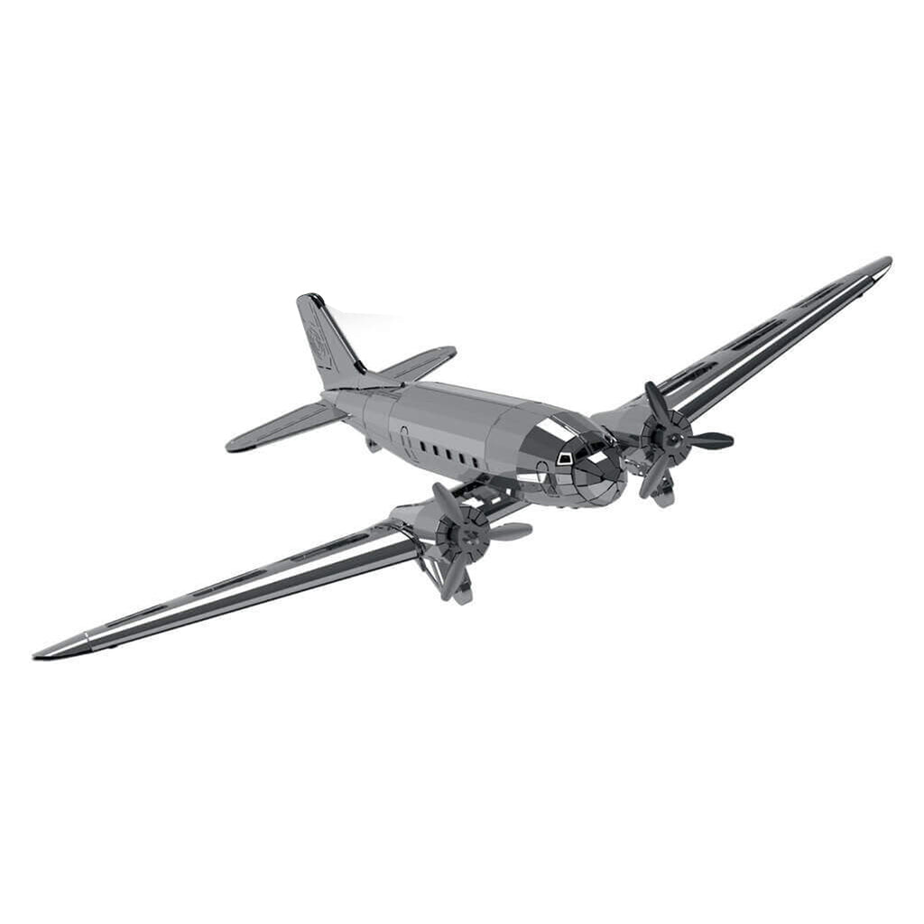Douglas DC-3 3D Metal Model Kit – DIY Aviation Airplane for