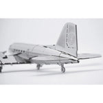 Douglas DC-3 3D Metal Model Kit – DIY Aviation Airplane for Collectors & Desktop Display (146PCS)