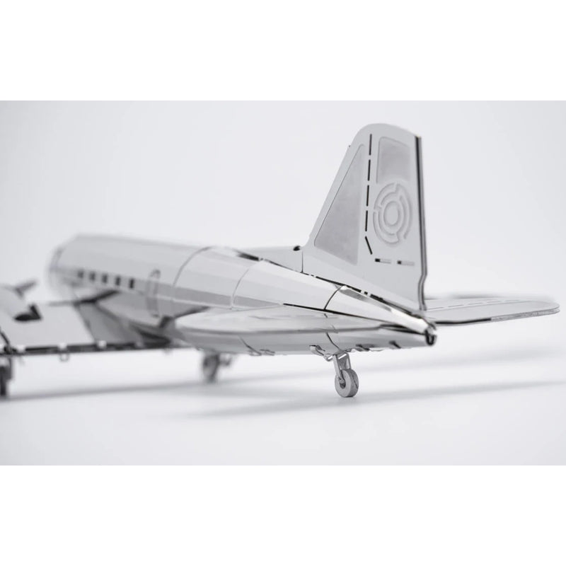 Douglas DC-3 3D Metal Model Kit – DIY Aviation Airplane for Collectors & Desktop Display (146PCS)