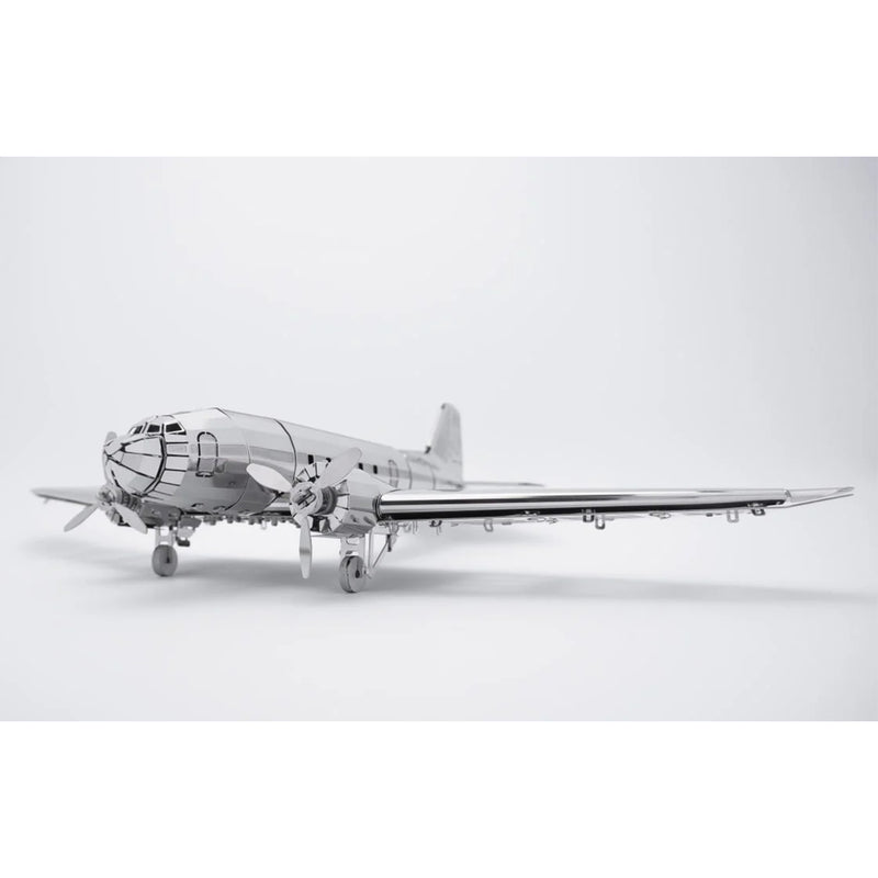 Douglas DC-3 3D Metal Model Kit – DIY Aviation Airplane for Collectors & Desktop Display (146PCS)