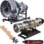 Dual DIY Turbofan Engine Set with Tool – Build, Compare, Master - stirlingkit