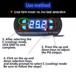 Dual-Mode Temperature Control 12V Semiconductor Intelligent Cooling & Heating Device - stirlingkit