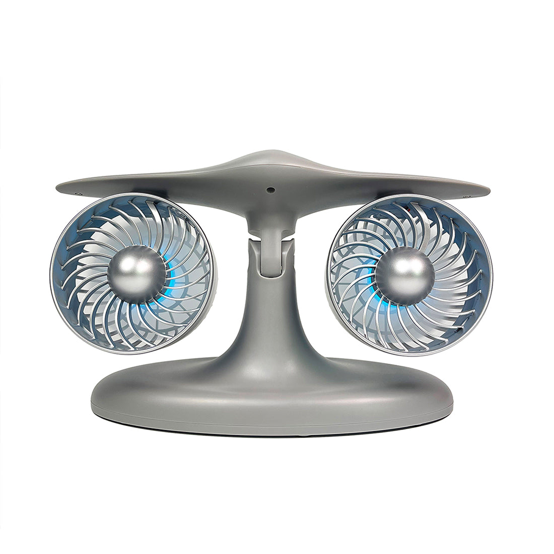 Dual Turbofan Jet Engine Desk Fan for Aviation Fans & Desk Setup