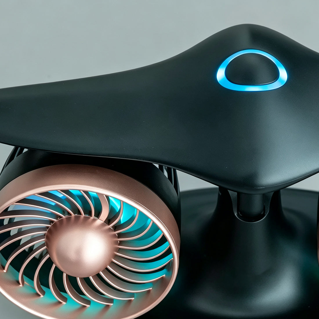 Dual Turbofan Jet Engine Desk Fan for Aviation Fans & Desk Setup