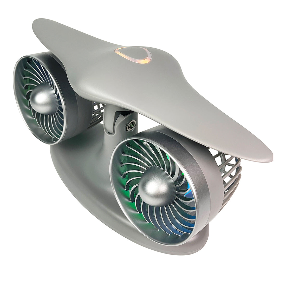 Dual Turbofan Jet Engine Desk Fan for Aviation Fans & Desk Setup