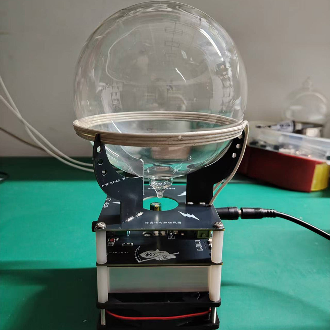 Electrode-Free Inert Gas Plasma Ring Sphere - stirlingkit