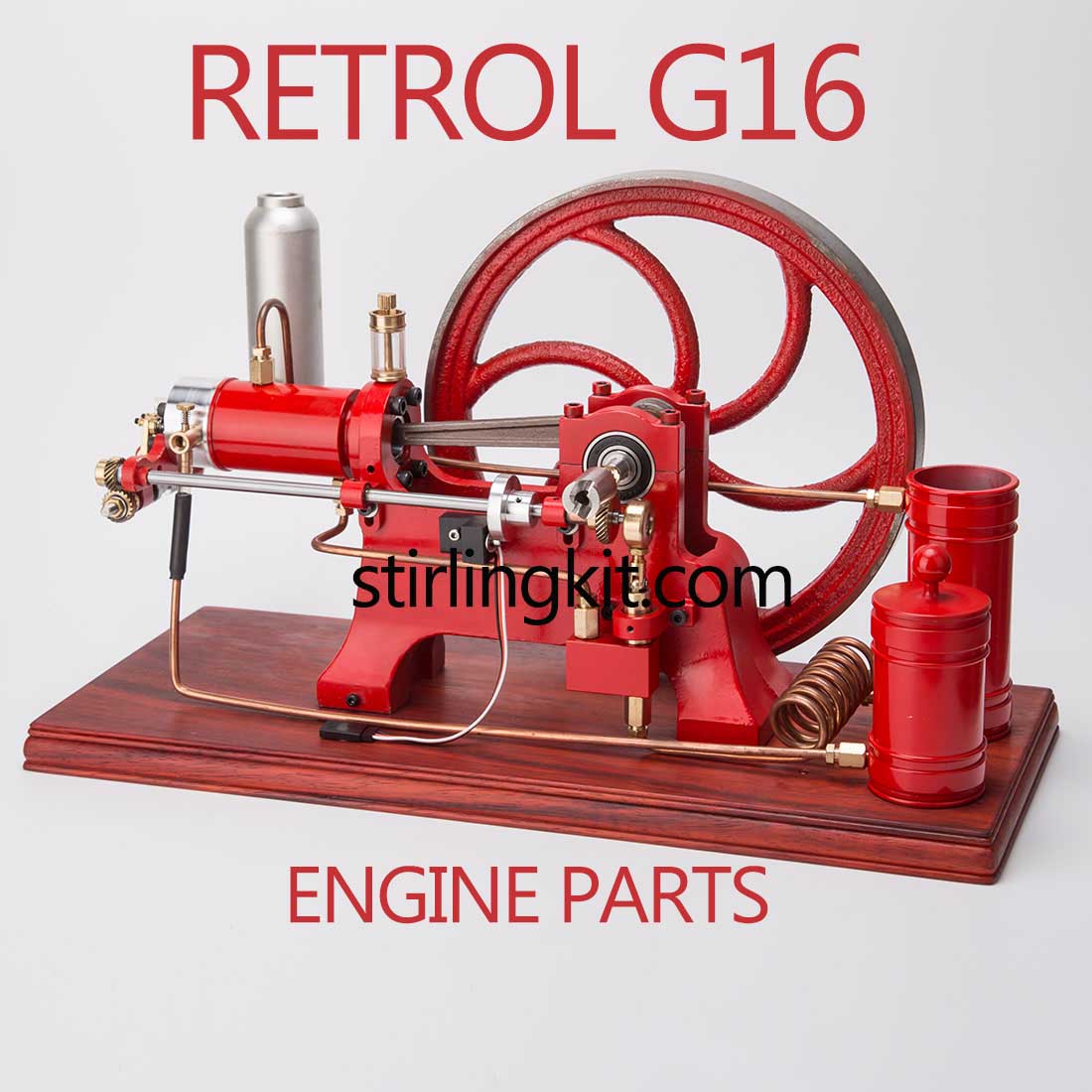 Engine Parts for Retrol G16 Stationary Engine Model