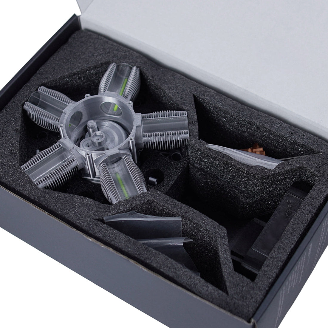 ENJOMOR 3D Printed Radial Engine Model Building Kits LED Aviation Gift  100+PCS - stirlingkit