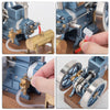 ENJOMOR 6CC Blue Hit and Miss Gas Engine Miniature 4 Stroke Engine RTR Full Set - stirlingkit