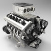 ENJOMOR All-Metal Supercharger for ENJOMOR V12 GS-V12 High Performance Engine Model