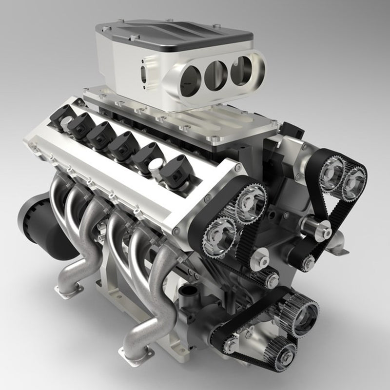 ENJOMOR All-Metal Supercharger for ENJOMOR V12 GS-V12 High Performance Engine Model