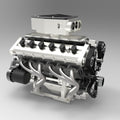 ENJOMOR All-Metal Supercharger for ENJOMOR V12 GS-V12 High Performance Engine Model - stirlingkit