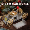 ENJOMOR Antique Live Steam-Powered Car Model Golden Christmas - stirlingkit