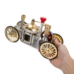 ENJOMOR Antique Live Steam-Powered Car Model Golden Christmas - stirlingkit