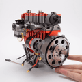 ENJOMOR GS-L4 Gas Engine 32cc 4-Stroke DOHC Inline Four RC Engine Model 12,000 rpm - stirlingkit