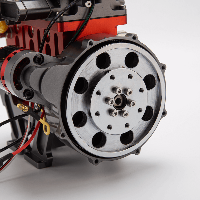 Rc Inline Engine ENJOMOR GS-L4 Gas Engine 32cc 4-Stroke DOHC Inline Four RC Engine Model ...