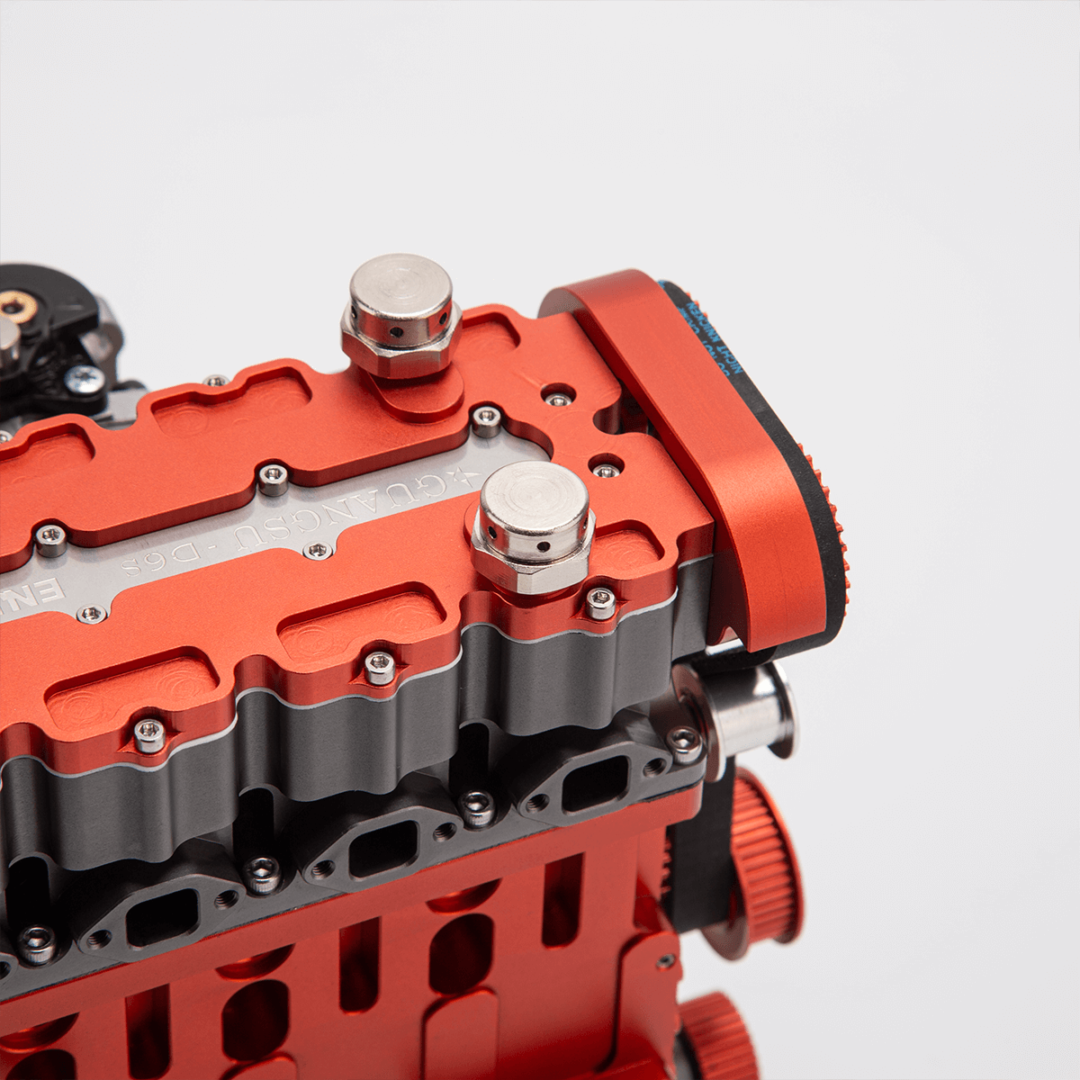 ENJOMOR GS-L4 Gas Engine 32cc 4-Stroke DOHC Inline Four RC Engine Model 12,000 rpm - stirlingkit