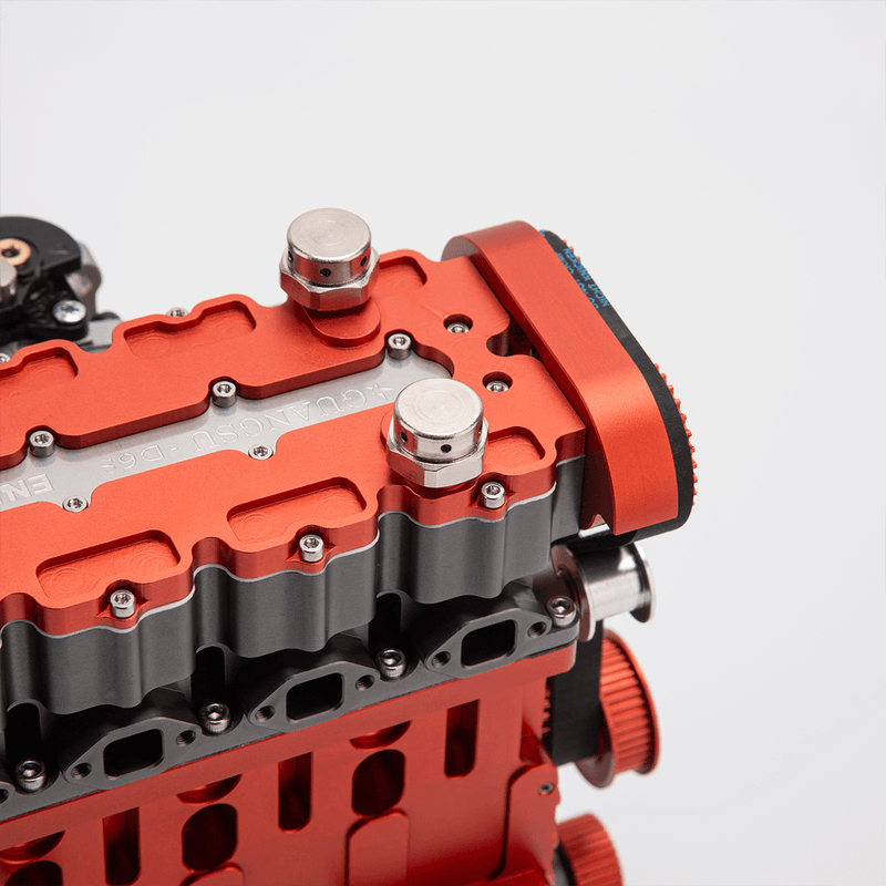 Rc Inline Engine ENJOMOR GS-L4 Gas Engine 32cc 4-Stroke DOHC Inline Four RC Engine Model ...