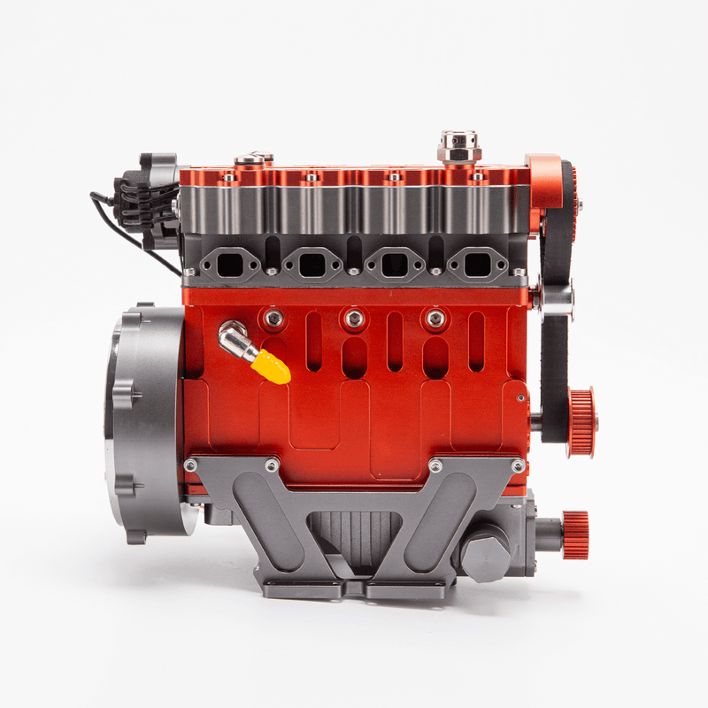 Rc Inline Engine ENJOMOR GS-L4 Gas Engine 32cc 4-Stroke DOHC Inline Four RC Engine Model ...