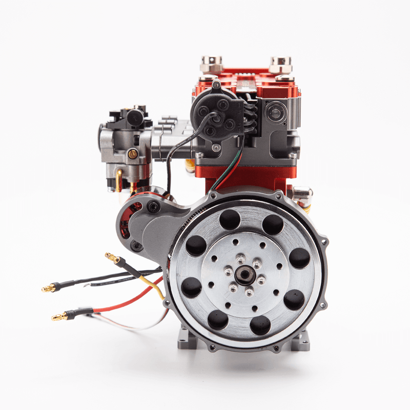 Rc Inline Engine ENJOMOR GS-L4 Gas Engine 32cc 4-Stroke DOHC Inline Four RC Engine Model ...