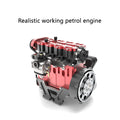 ENJOMOR GS-L4 Gas Engine 32cc 4-Stroke DOHC Inline Four RC Engine Model 12,000 rpm - stirlingkit
