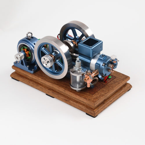 ENJOMOR Horizontal Gas Hit and Miss Engine Model with Generator RTR ...