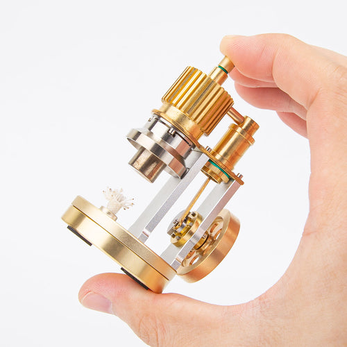 ENJOMOR Hot Air Ringbom Engine Stirling Engine Model Pocket Size - stirlingkit