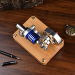 ENJOMOR Hot Air Stirling Engine with Rhombic drive External Combustion Engine Model - stirlingkit