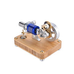 ENJOMOR Hot Air Stirling Engine with Rhombic drive External Combustion Engine Model - stirlingkit